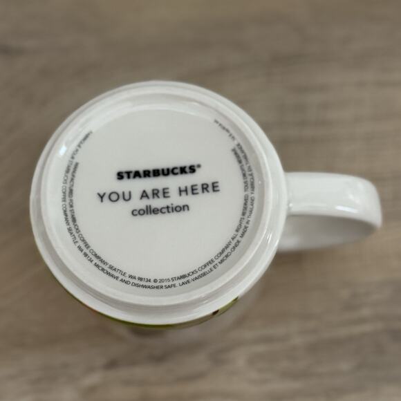 Starbucks Mug Texas‎ 2015 You Are Here Collection Coffee 14 oz Lone Star State - Picture 6 of 6